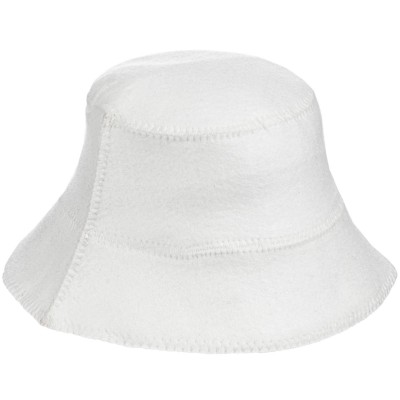 Банная шапка "Панама", белая