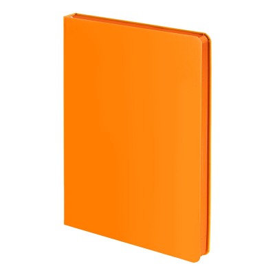 Ежедневник Shall, недатированный, 15х21 см, софт-тач, оранжевый
