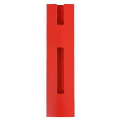Футляр для ручек, 15,5 х 4 см, переработанный картон, красный