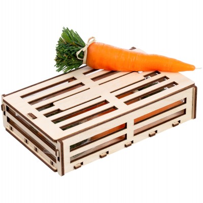 Набор свечей "Ящик морковки"