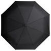 Зонт складной механический, 3 сложения, 94см, черный