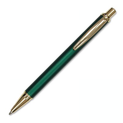 Ручка шариковая,  зеленый