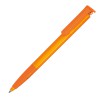 Ручка шариковая Super Hit Clear Soft grip zone Оранжевый 151