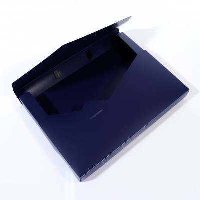 Папка-портфель А4 на 300 листов синий