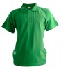 Рубашка-поло, пике 190г/м2, зеленая