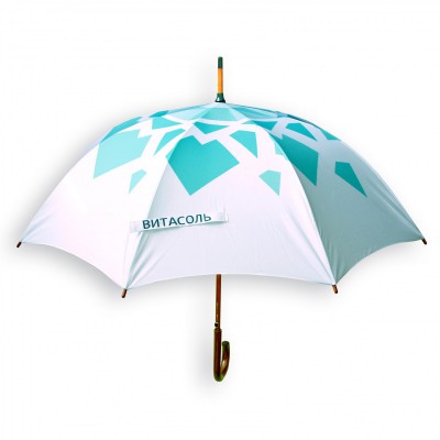 Зонты-трости с полноцветной печатью
