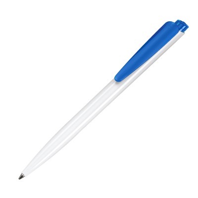Ручка шариковая Dart Basic Polished белый/голубой 2935