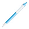 Ручка шариковая FORTE белый/голубой