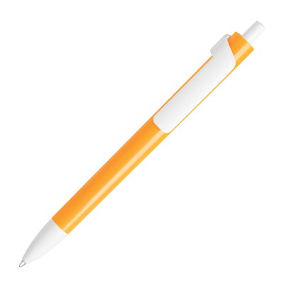 Ручка шариковая FORTE NEON белый/желтый