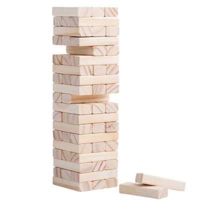 Игра «Деревянная башня», большая, 29х8х8см коробка: 29х8х8 см; брусок: 7, 5х2, 4х1, 5 см
