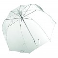 Зонт-трость, прозрачный, 82см прозрачный