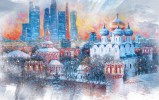 "Моя Москва" Квартальный календарь с микротиснением