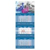 "Финтех" Квартальный календарь с микротиснением