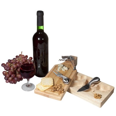 Набор "для вина и сыра" из четырех предметов