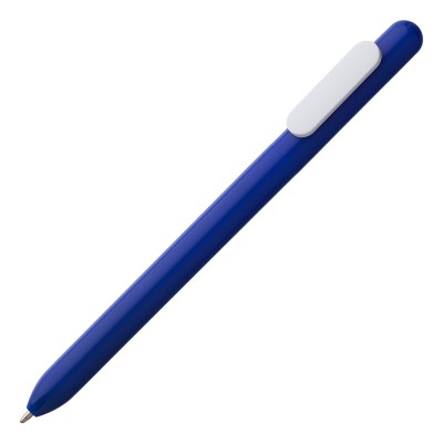 Ручка шариковая Slider синяя с белым