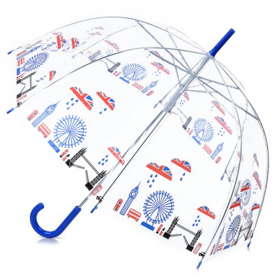 Зонты прозрачные с инд.печатью, размер детский/взрослый