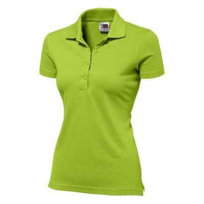 Рубашка поло женская 160 г/м2 зеленое яблоко