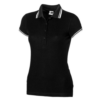 Рубашка поло женская 180 г/м2 черный