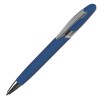 Ручка шариковая, металл, синий/серебристый