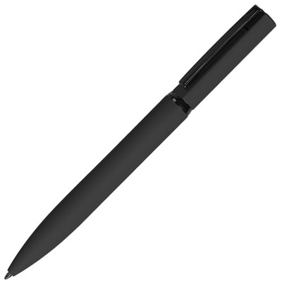 Ручка шариковая, покрытие софт-тач, металл, черный