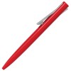Ручка шариковая, красный/серый, металл/пластик