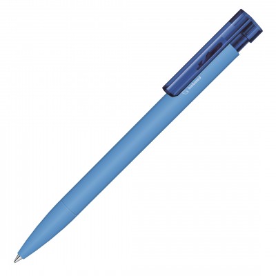 Ручка шариковая LIBERTY BIO MATT CLIP CLEAR голубой 279