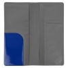 Органайзер дорожный, ПВХ, 10 х 21,8 х 0,5 см, синий/серый