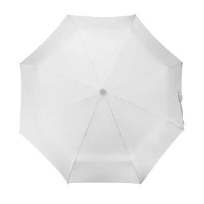Зонт складной, механический, белый.