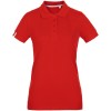 Рубашка поло женская 200 г/м² красная
