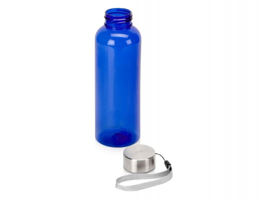 Бутылка для воды 500мл из переработанного пластика, синяя