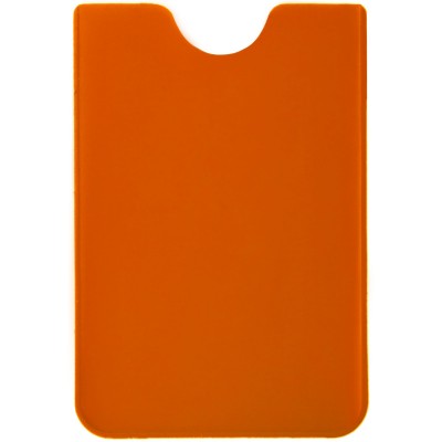 Чехол для карточки 6,2х9,1см, оранжевый