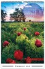 Перекидной календарь "Цветы России"