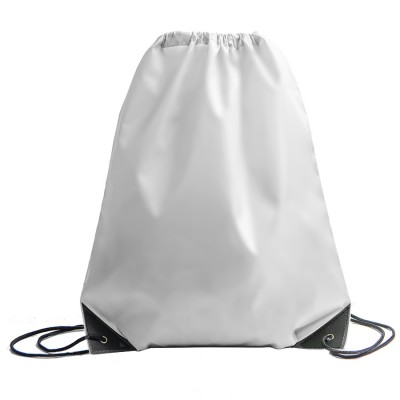 Рюкзак мешок с укрепленными уголками 35х41см, белый