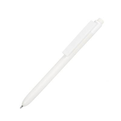 Ручка шариковая РЕТРО, пластик, белая