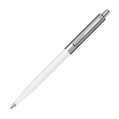 Ручка шариковая Point Polished Metal белый