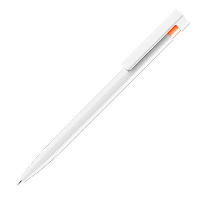 Ручка шариковая Liberty Basic Polished белый/оранжевый 151