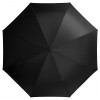 Зонт-трость наоборот, софт-тач, черный